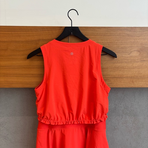 Athleta Venture Out Dress Orange Dress, Size 4 - Picture 13 of 16
